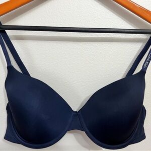 Calvin Klein Navy Blue Smooth T-Shirt Bra